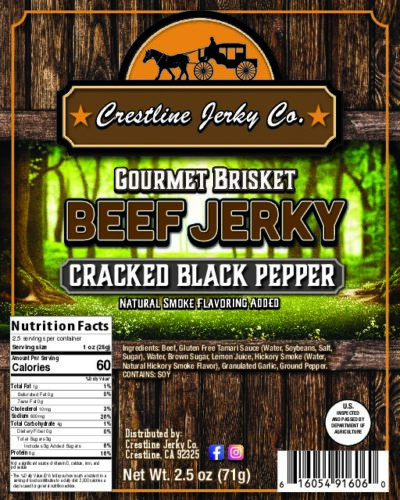 Cracked black pepper