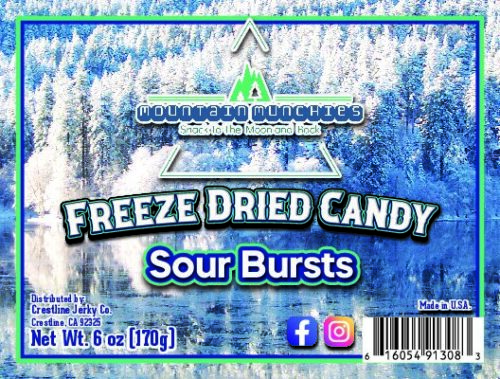 Freeze dried sour minis